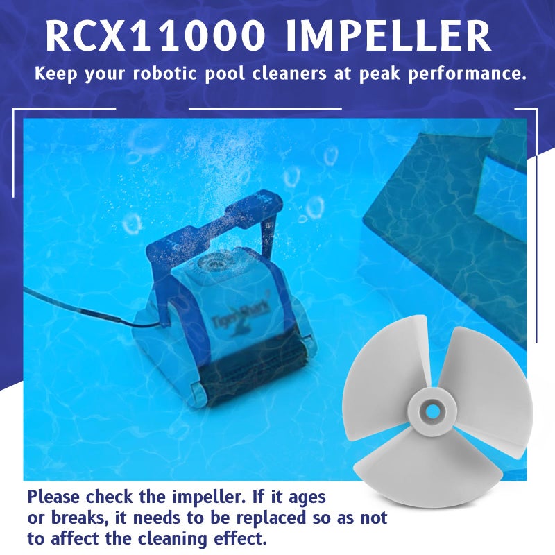 Alocs RCX11000 Impeller Replacement for Hayward TigerShark QC/Shark/SharkVac XL & TW Robotic Pool Cleaners - Image 4